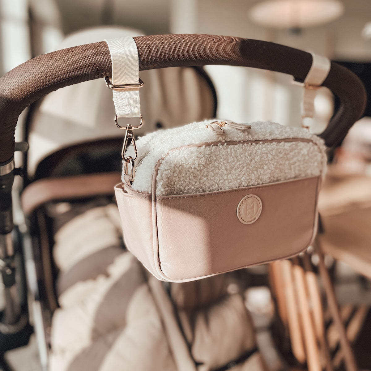 Liten Skötväska - Beige Teddy Bag