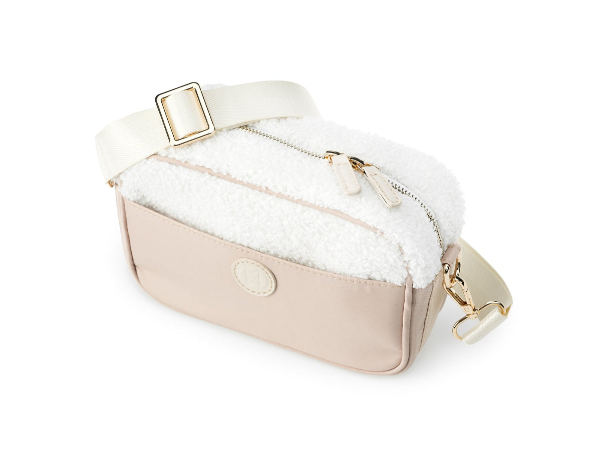 Liten Skötväska - Beige Teddy Bag