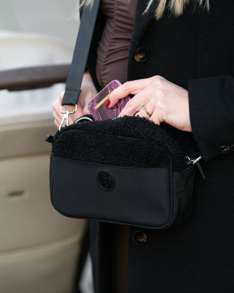 Liten Skötväska - Black Teddy Bag